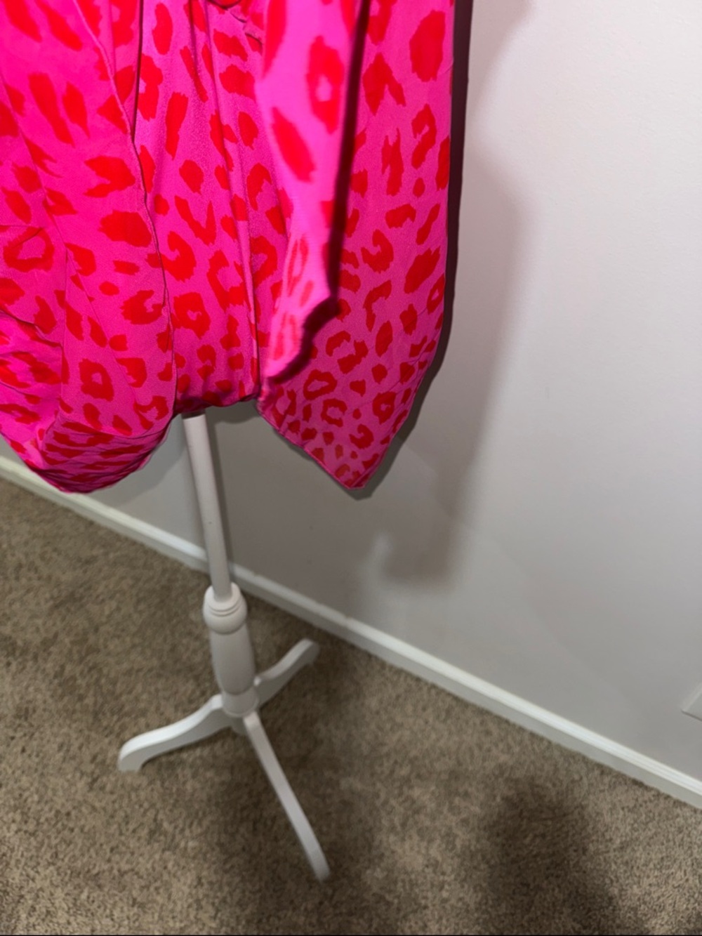 Lane Bryant Hot Pink & Bright Pink Animal Print One-Piece Swimdress - Picture 12 of 13